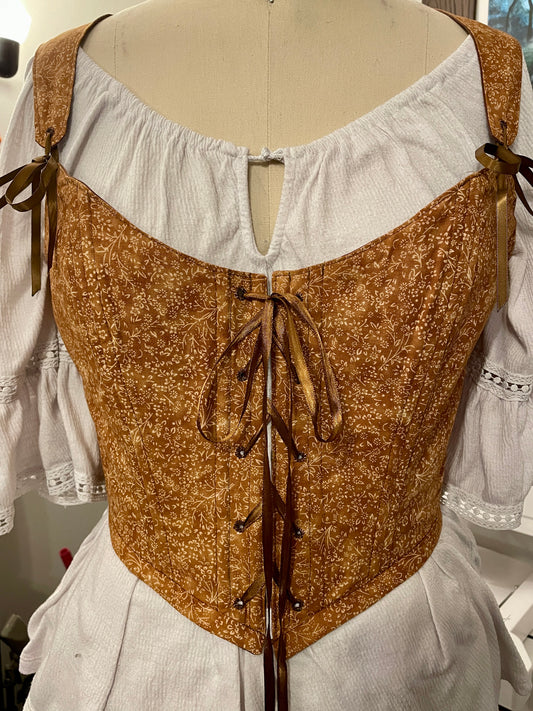 Cottage Florals Corset