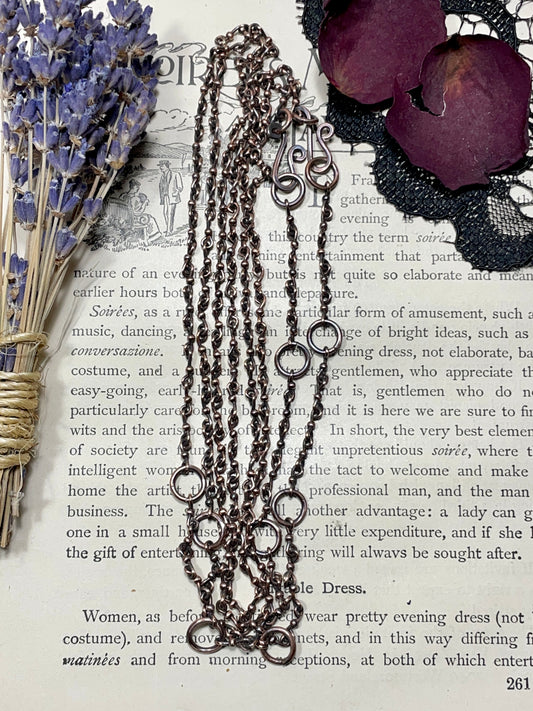 2mm Adjustable Pure Copper Chain (18”-24”)