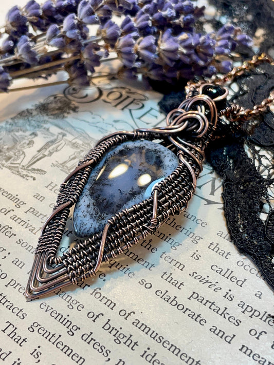 Merlinite Pendant in Copper