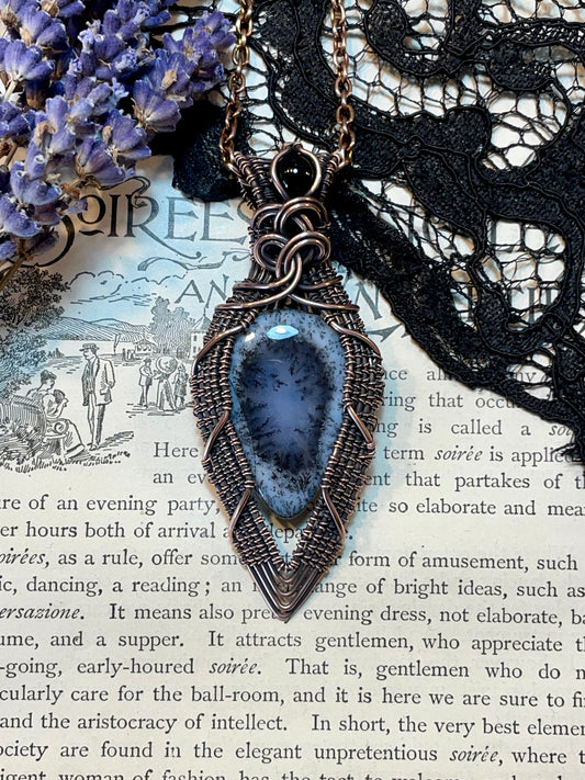 Merlinite Pendant in Copper
