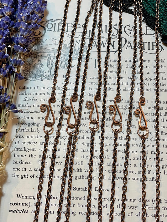 3.2mm Pure Copper Oval Chain
