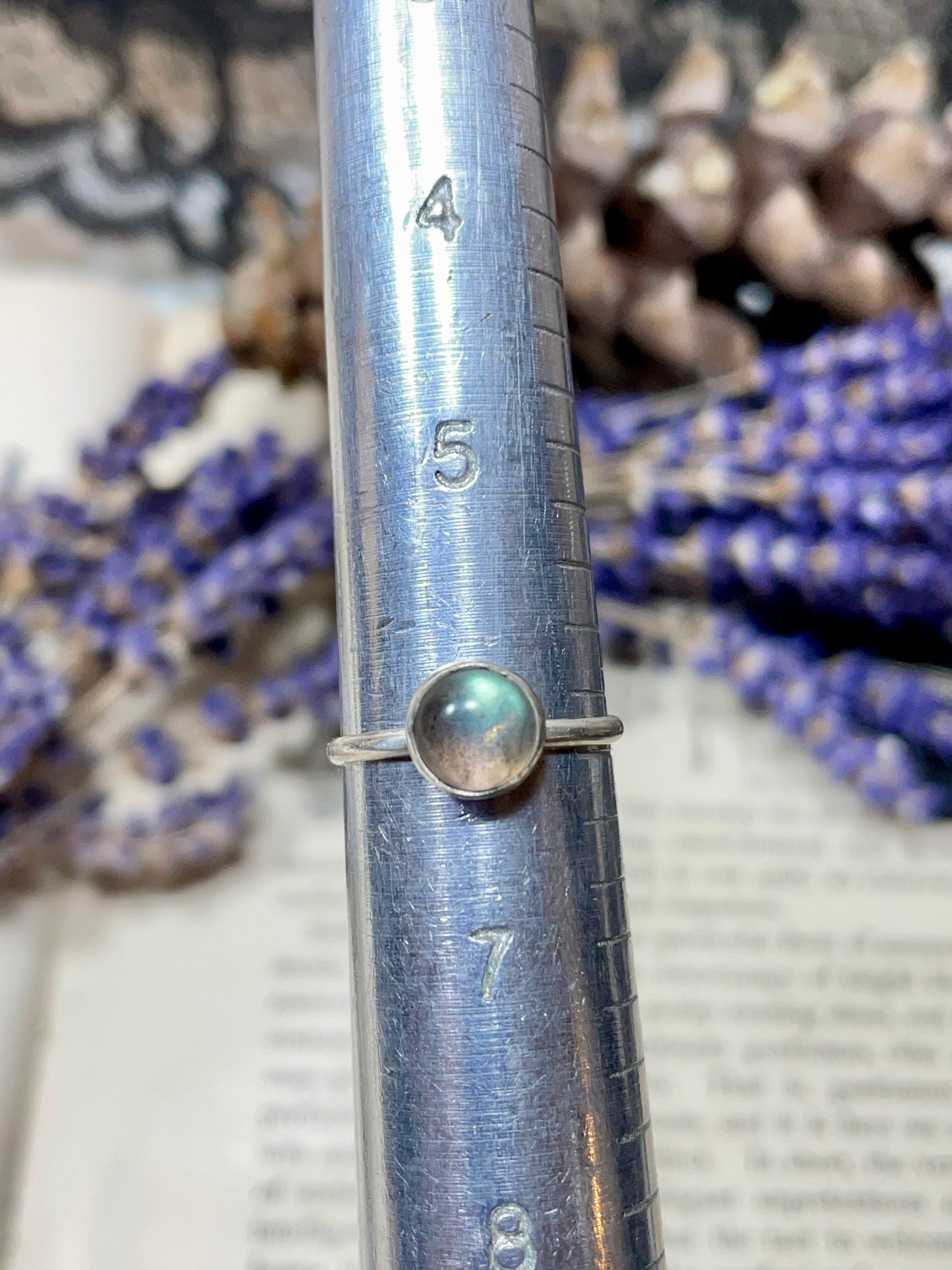 Labradorite Sterling Silver Ring
