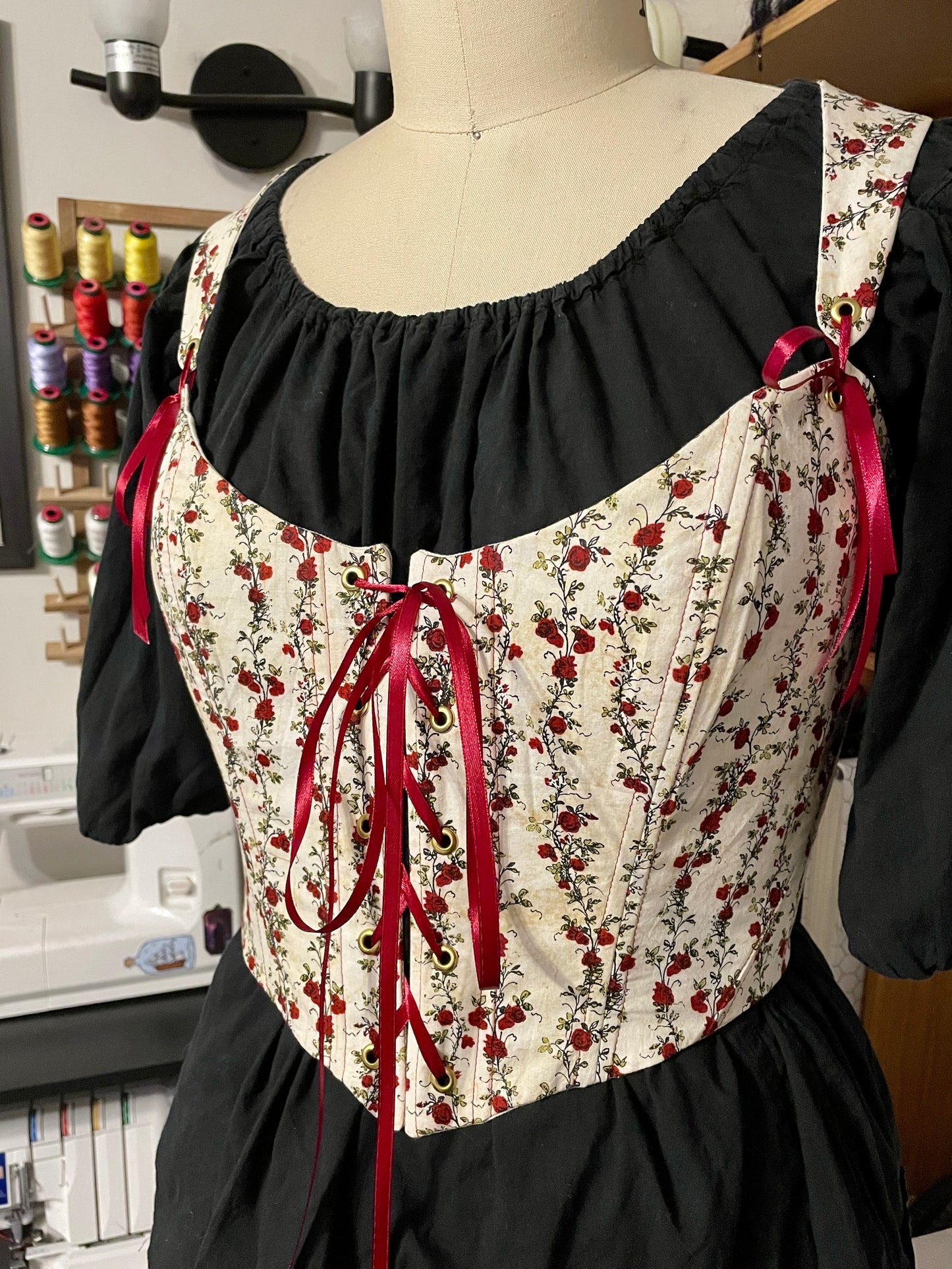 Fantasy Rose Corset