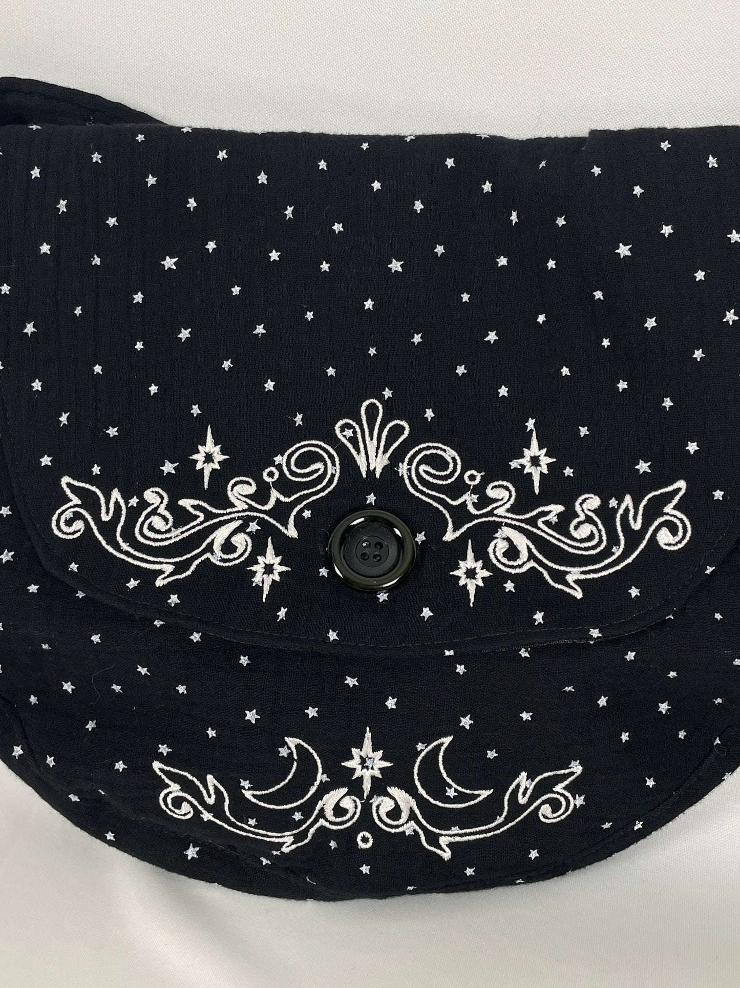 Black Spellweaver Shoulder Satchel