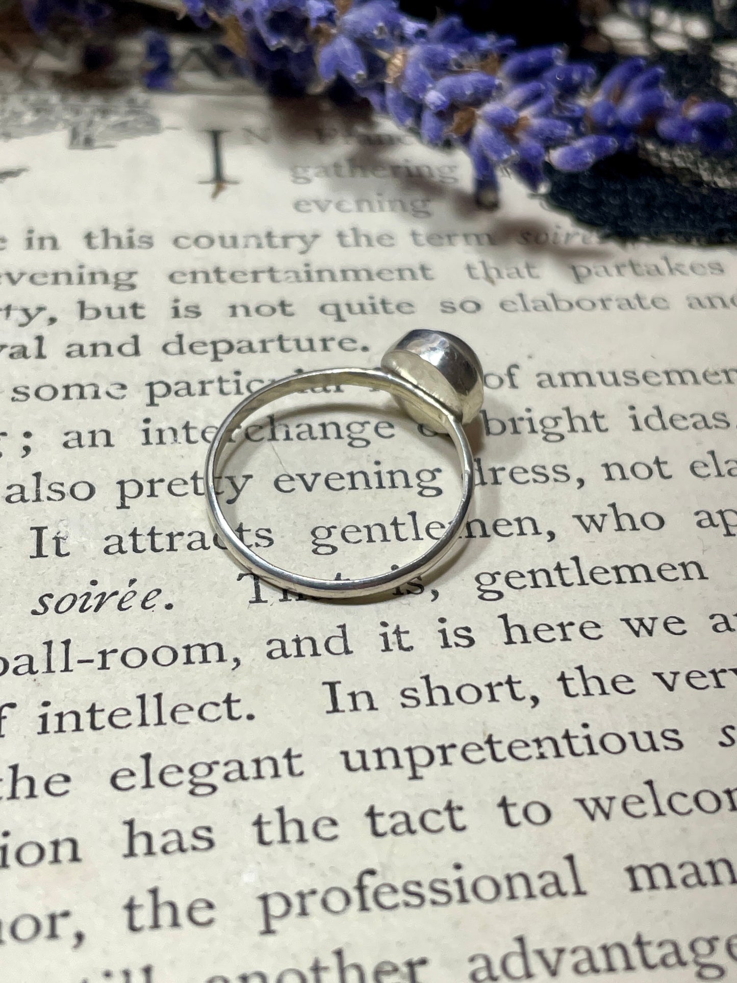 Labradorite Sterling Silver Ring