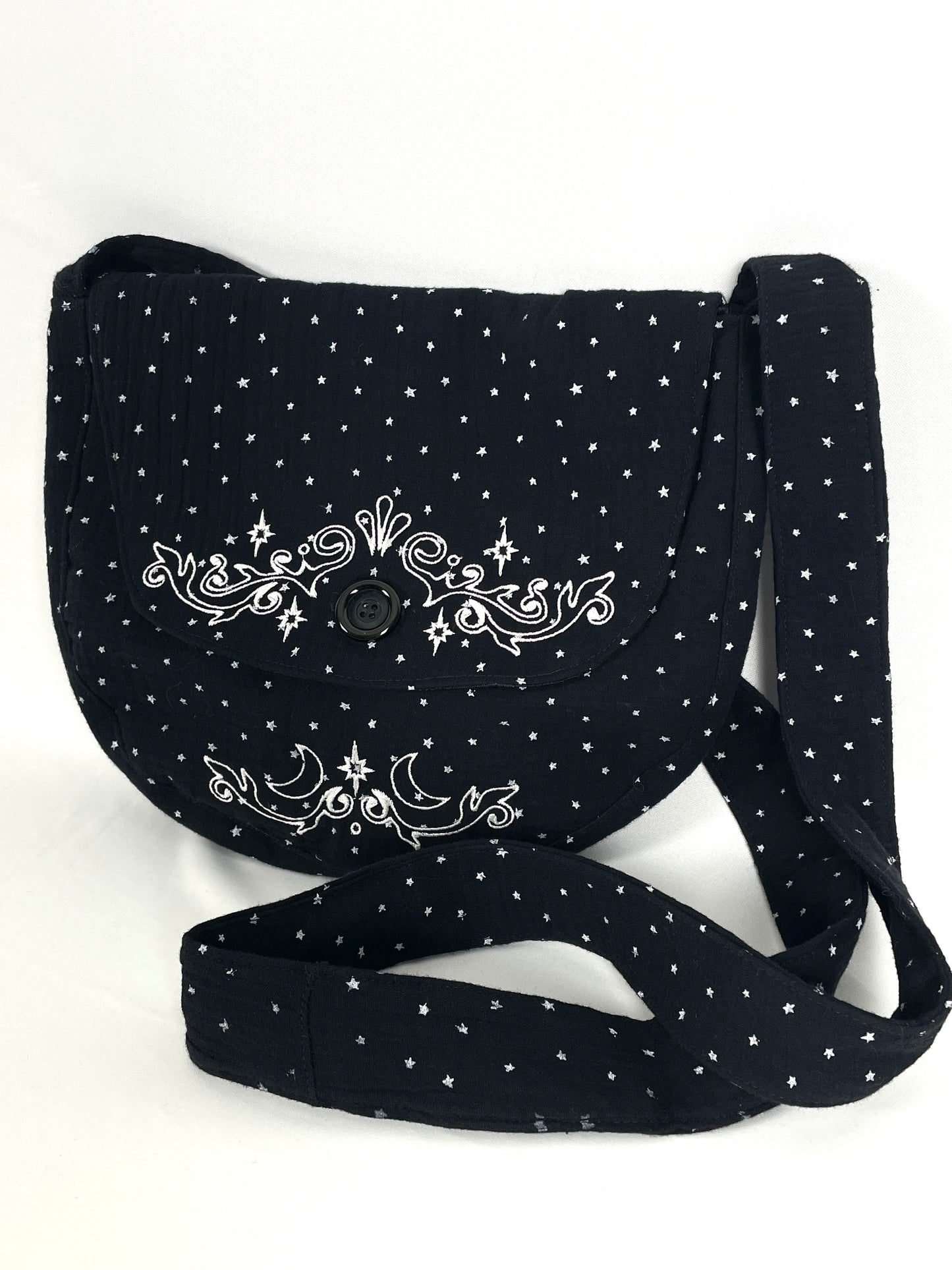 Black Spellweaver Shoulder Satchel