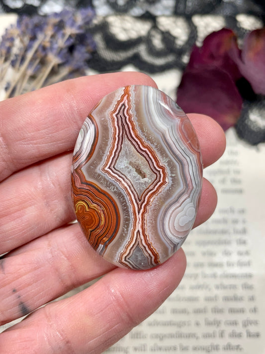 Agate (Crazy Lace Agate) Cabochon
