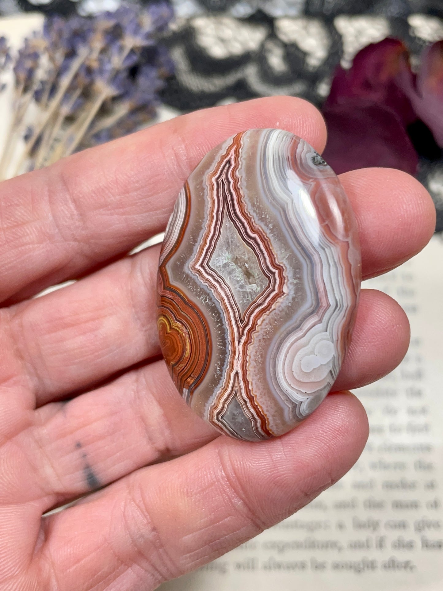 Agate (Crazy Lace Agate) Cabochon