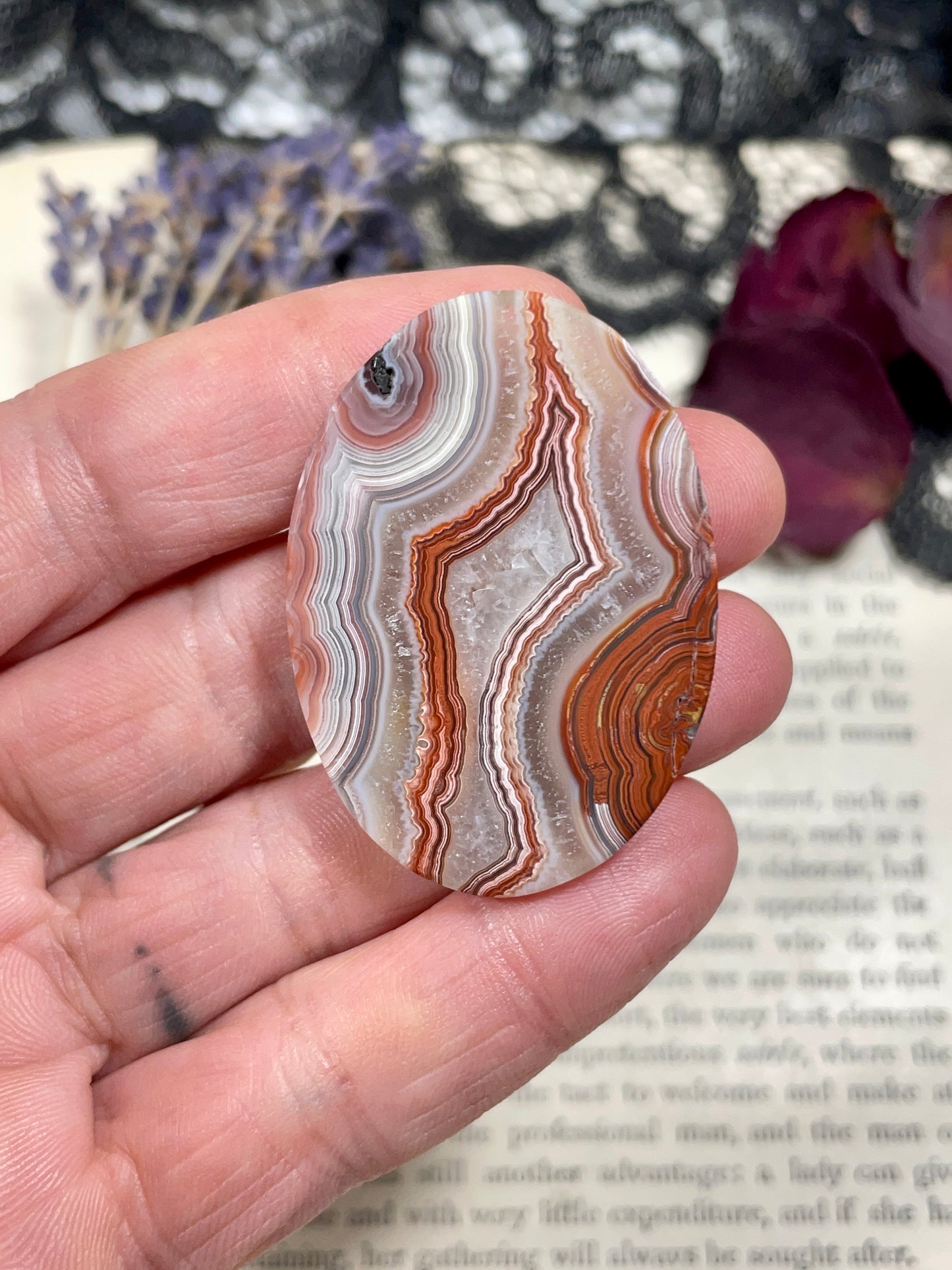 Agate (Crazy Lace Agate) Cabochon