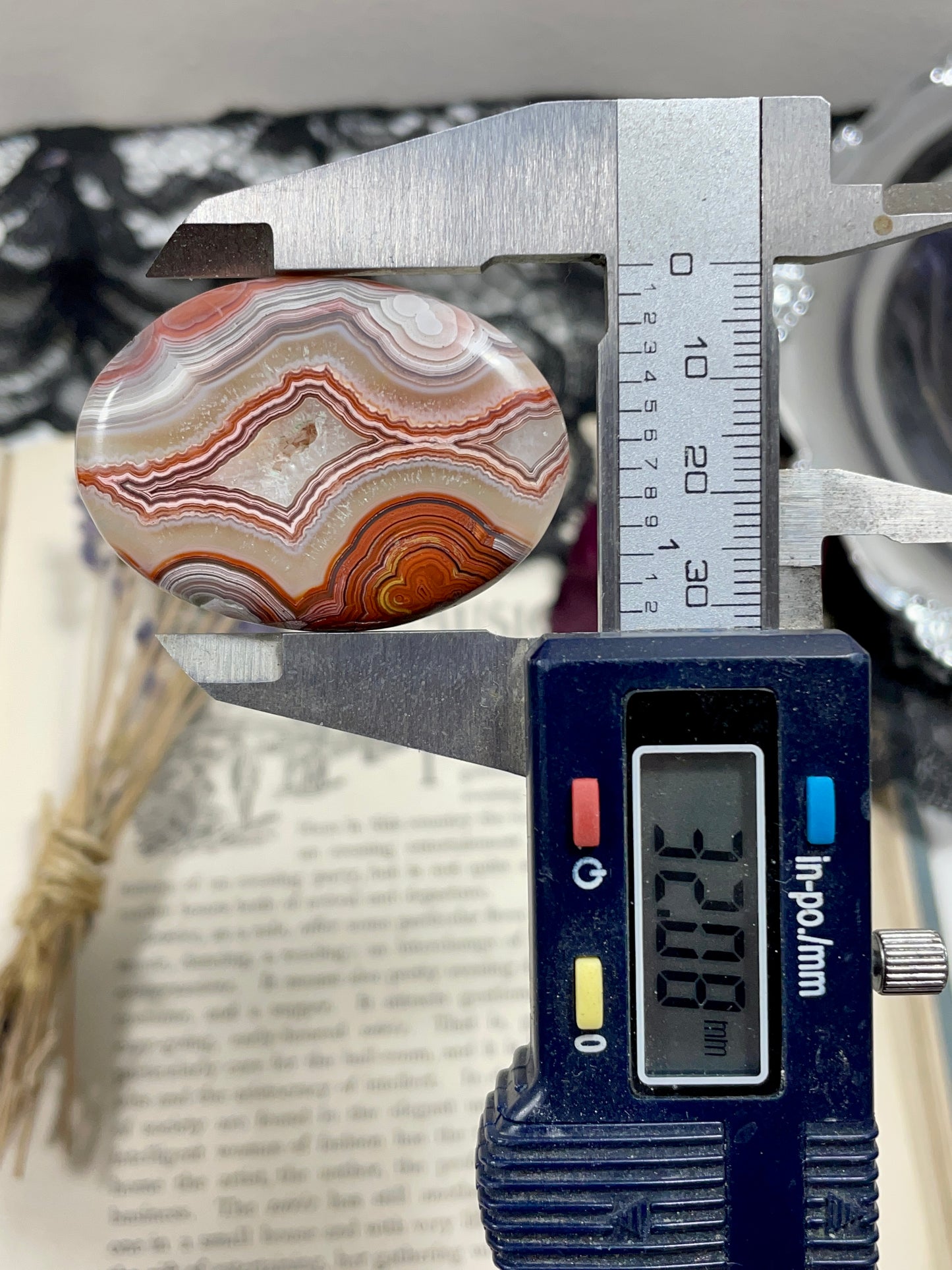 Agate (Crazy Lace Agate) Cabochon