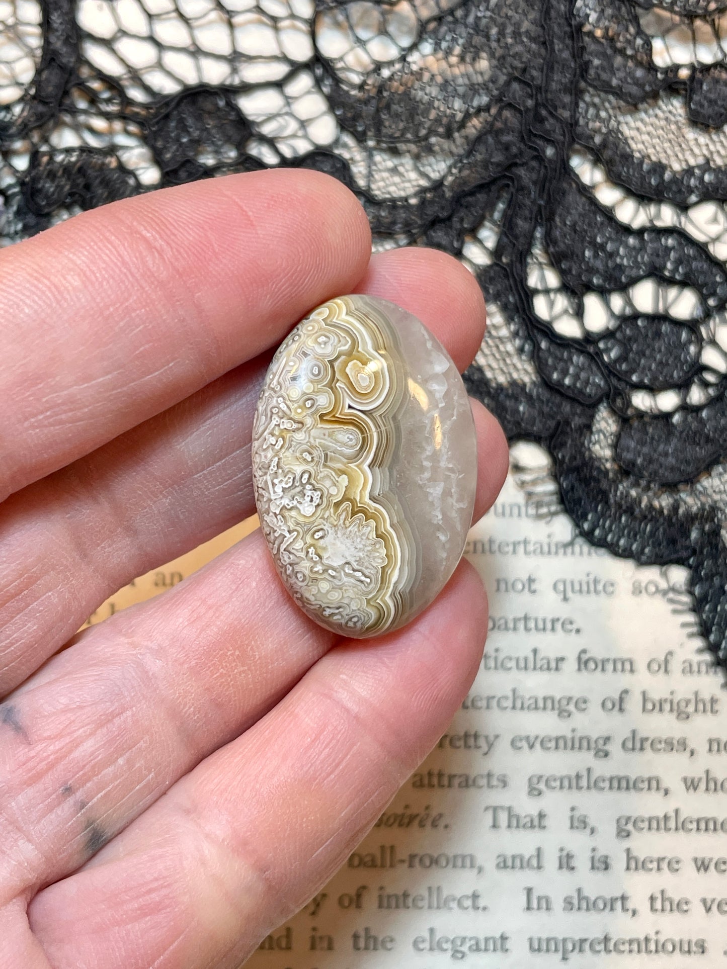 Agate (Crazy Lace Agate) Cabochon
