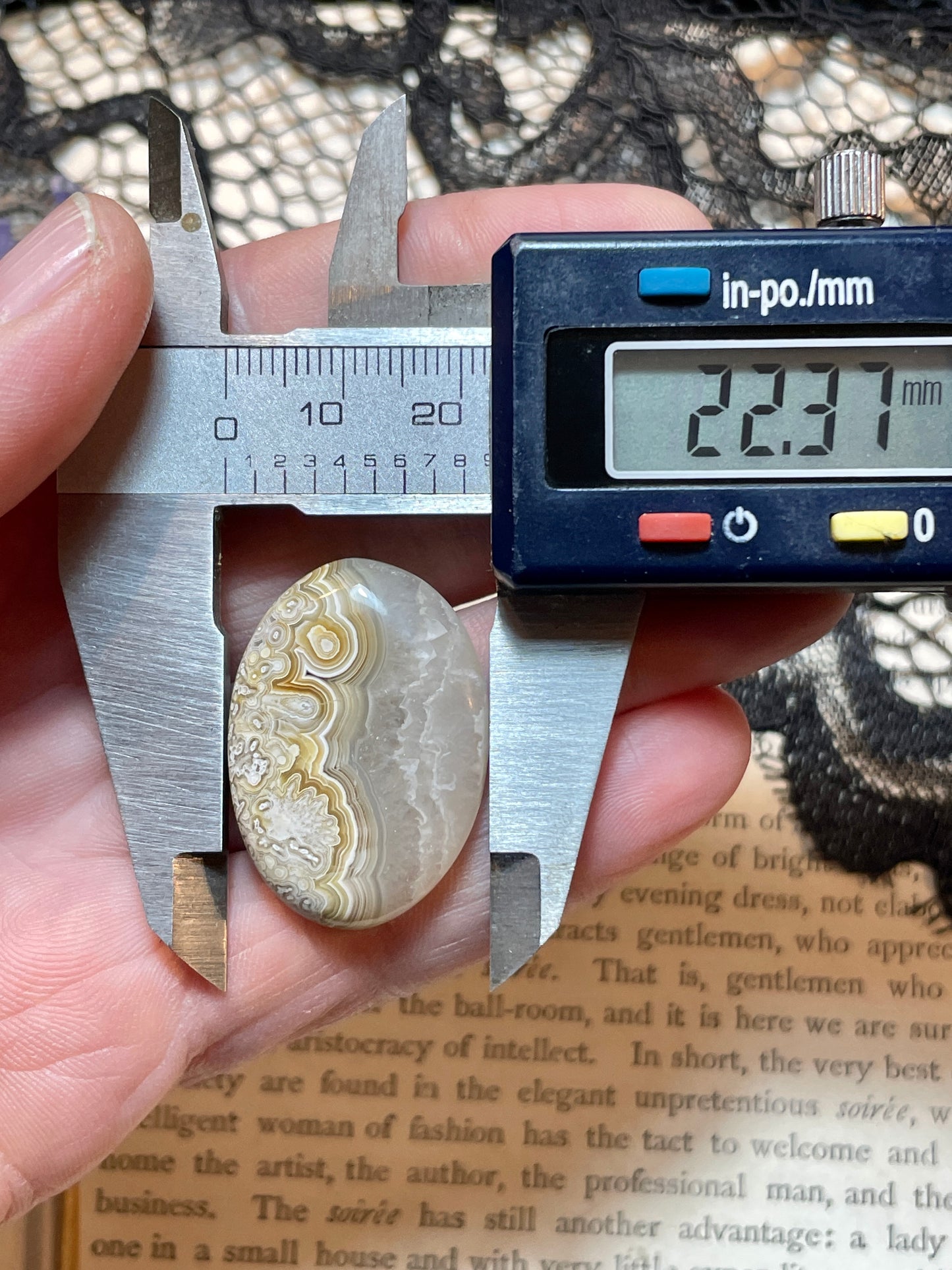 Agate (Crazy Lace Agate) Cabochon