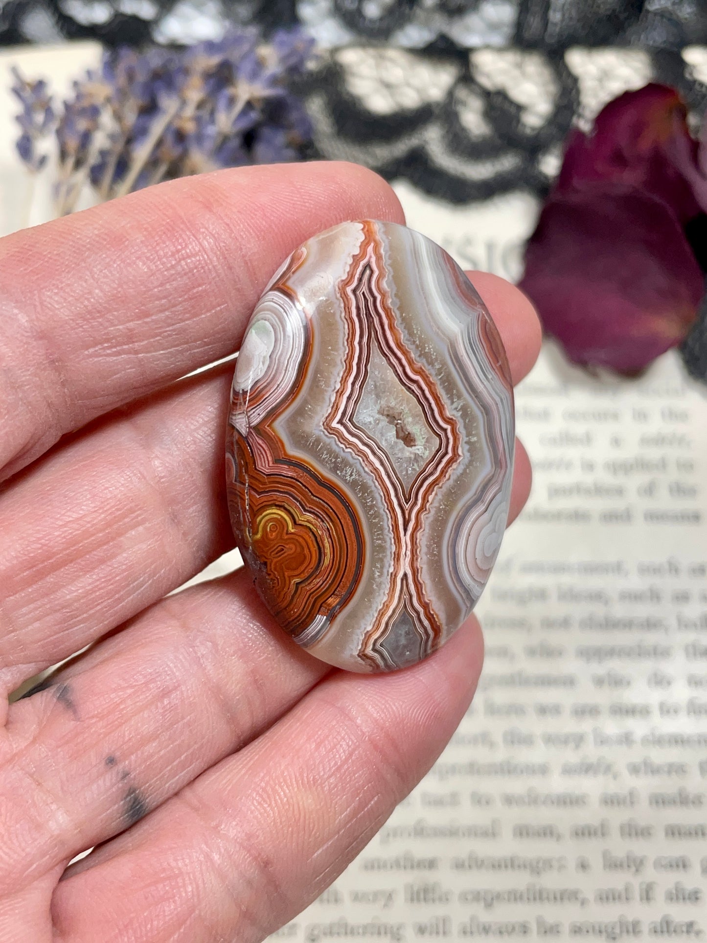 Agate (Crazy Lace Agate) Cabochon