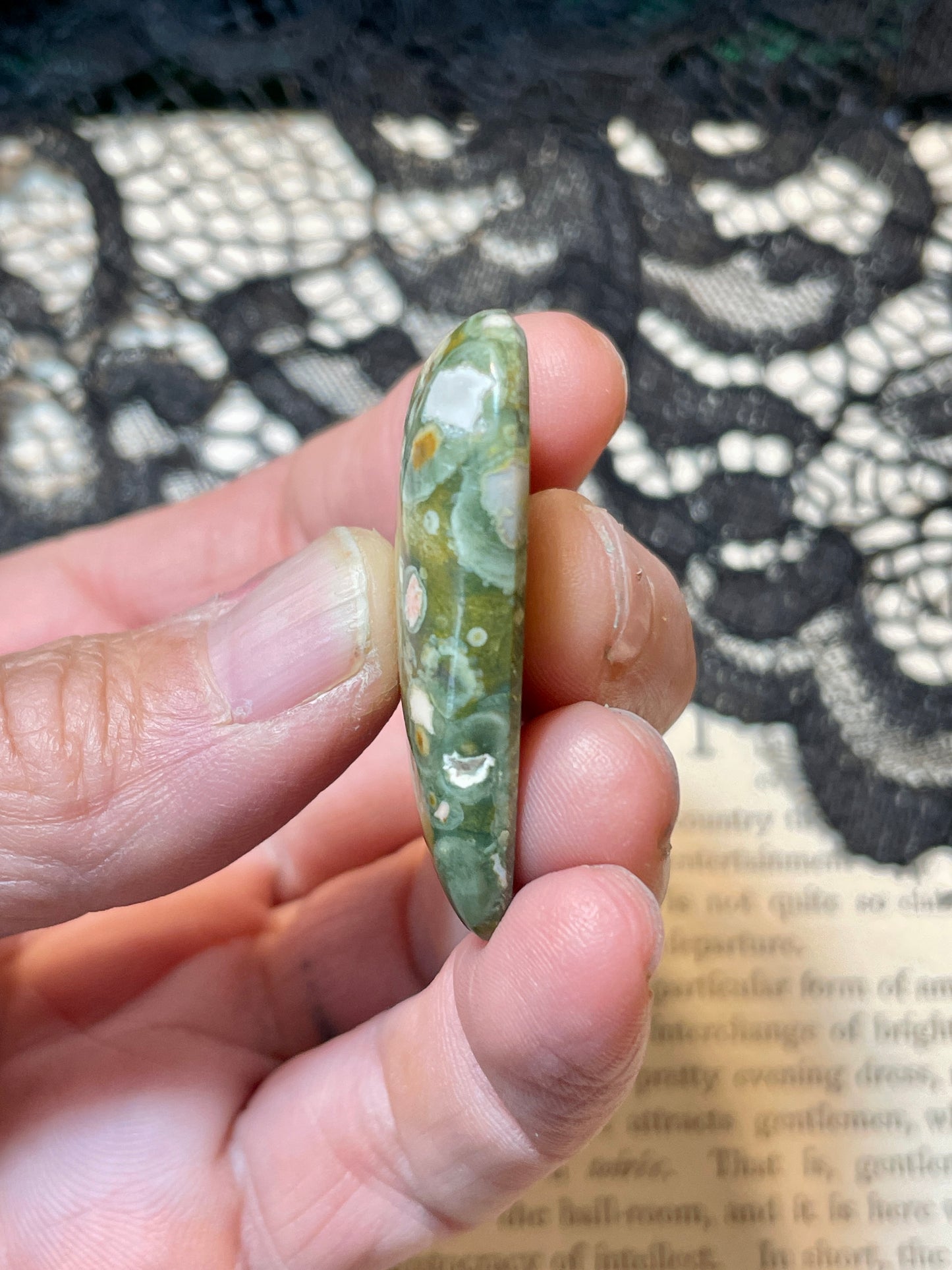 Jasper (Rainforest Jasper) Cabochon