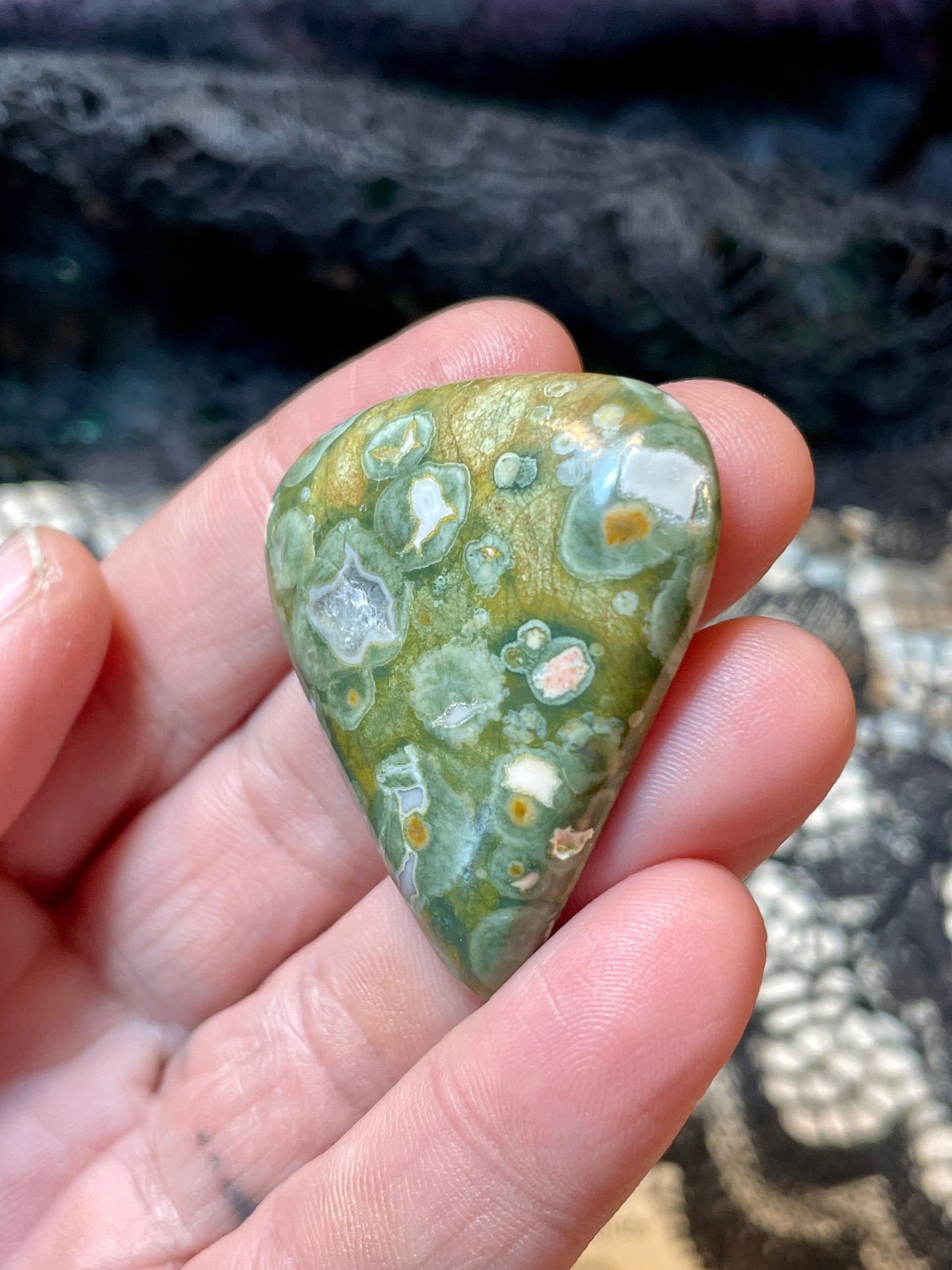 Jasper (Rainforest Jasper) Cabochon