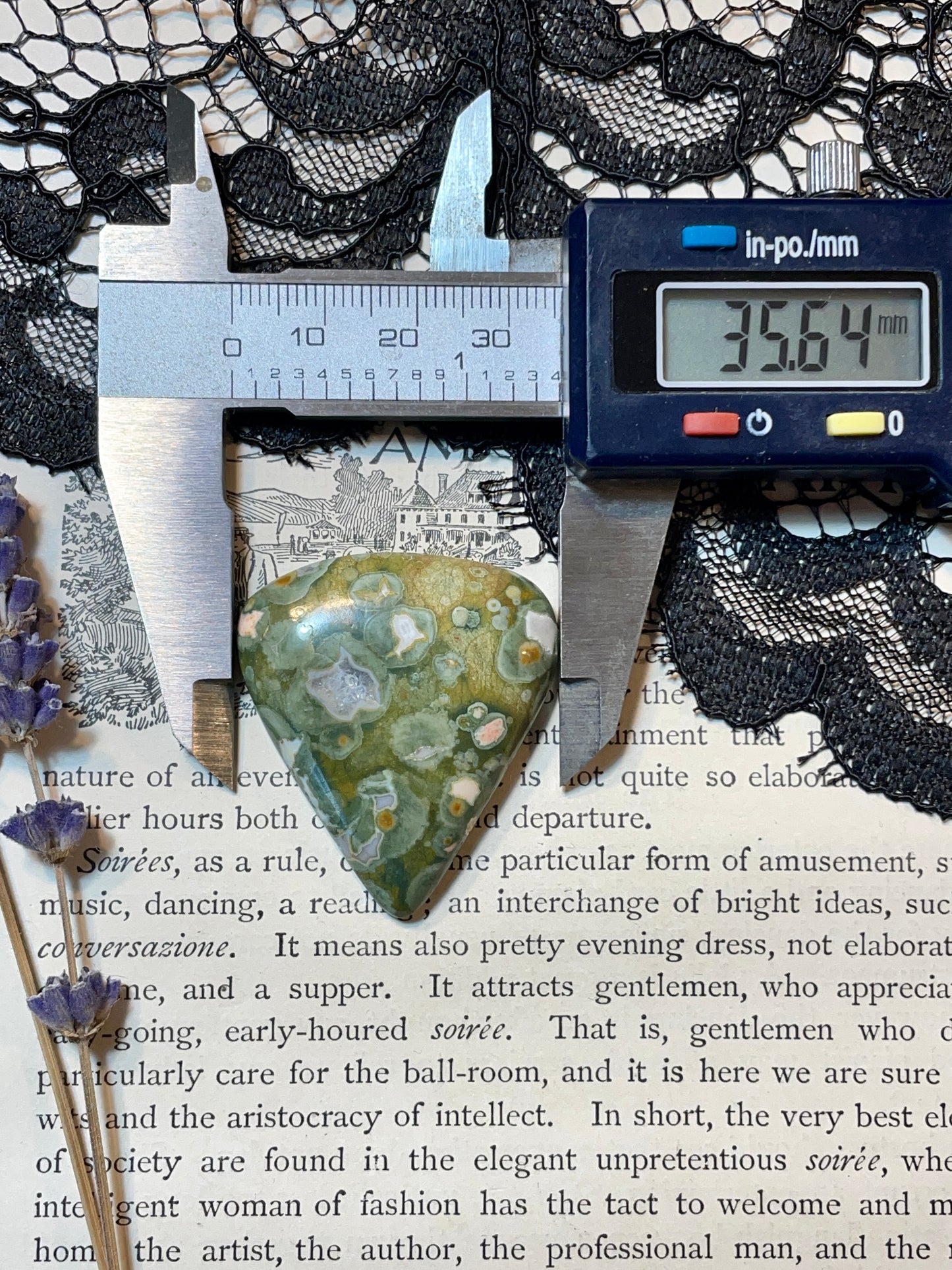 Jasper (Rainforest Jasper) Cabochon