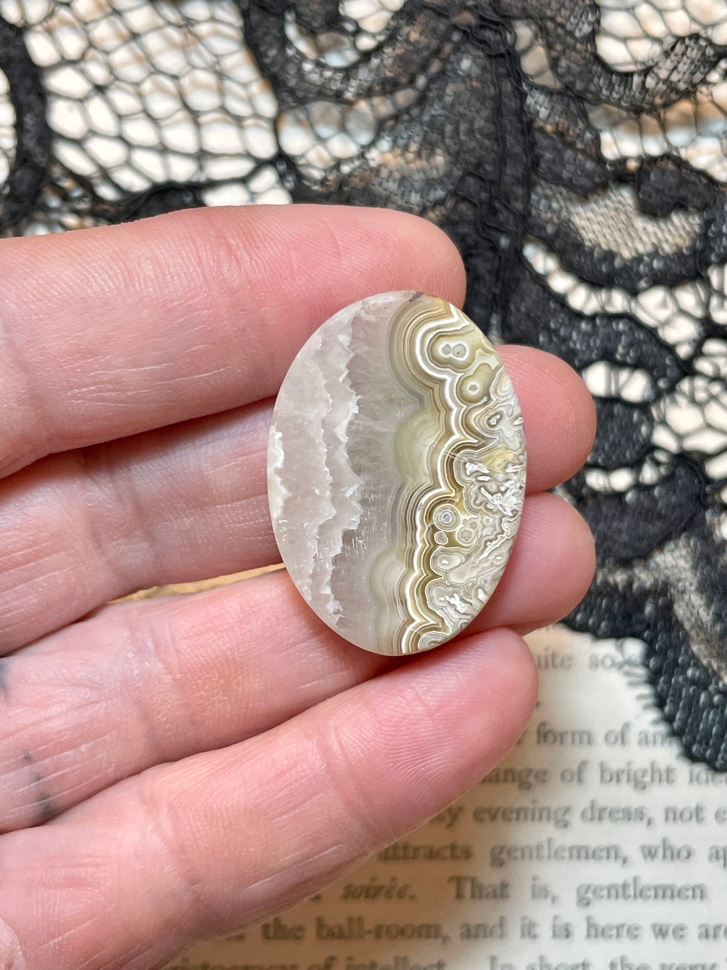 Agate (Crazy Lace Agate) Cabochon