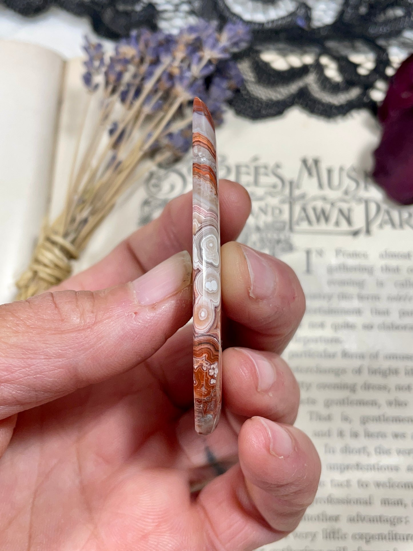 Agate (Crazy Lace Agate) Cabochon