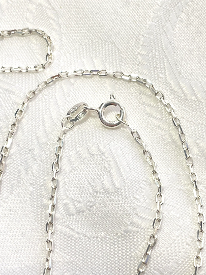 2mm Sterling Silver Cable Chain
